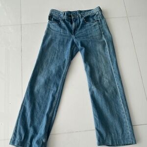 Helmut Lang Women's Boot Cut Jeans - Blue